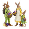 Familia Coelhos 20cm
